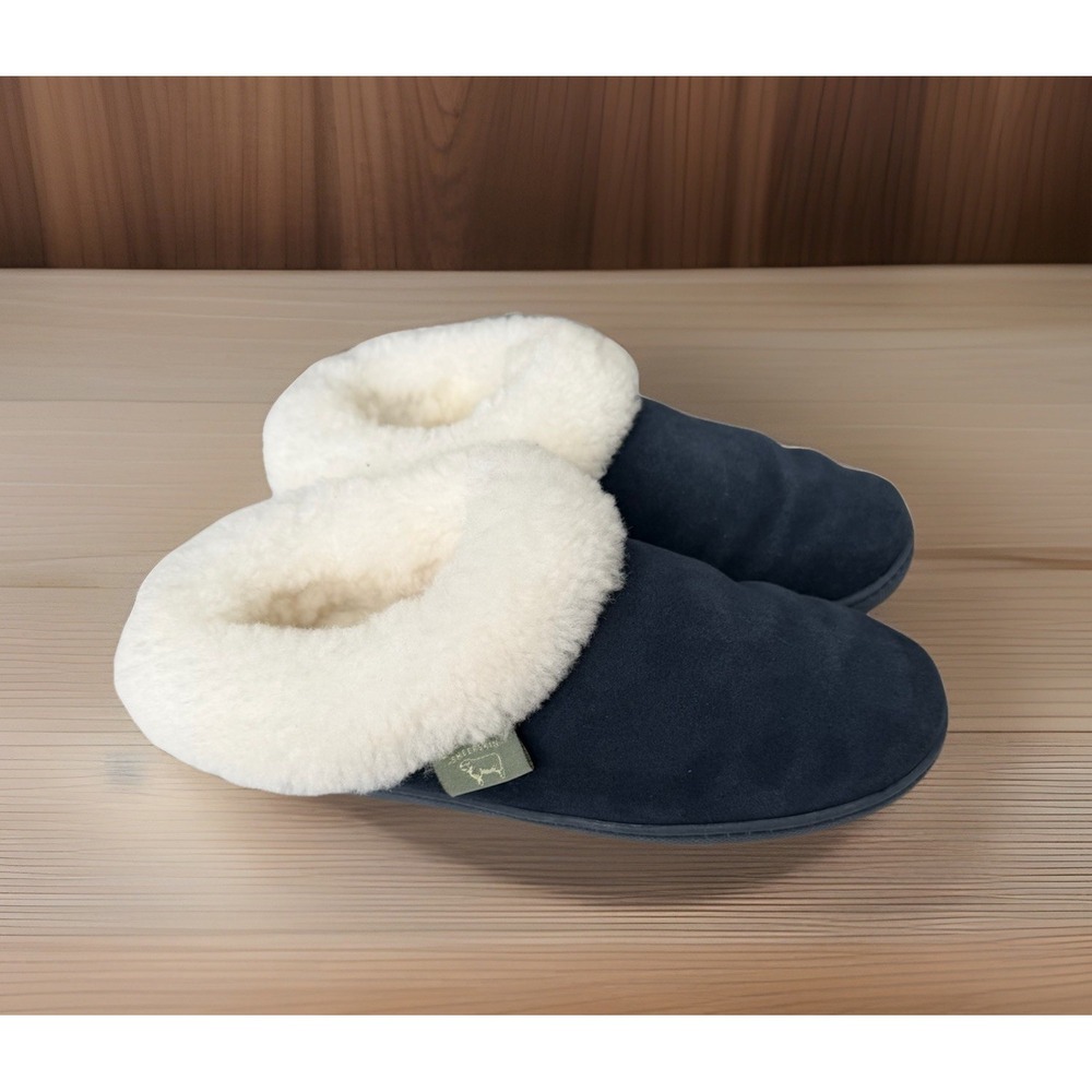 Cloud Nine Sheepskin Slippers Women's Size 8 Genuine Shearling Lined House